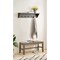 Alaterre Furniture Newport 40" Coat Hook with Shelf and Rush Bench Set ANNP042971 - alternate 1